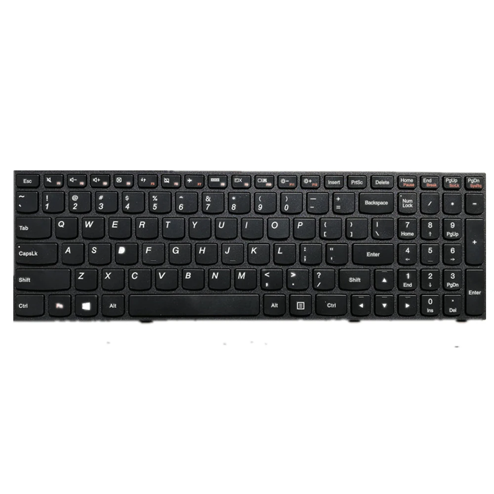 

Laptop Keyboard For LENOVO For Ideapad Z510 Black US UNITED STATES Edition