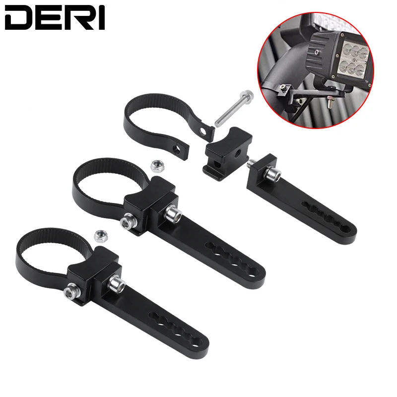 Светодиодный рабочий светильник бар регулируемый кронштейн быка зажимы для