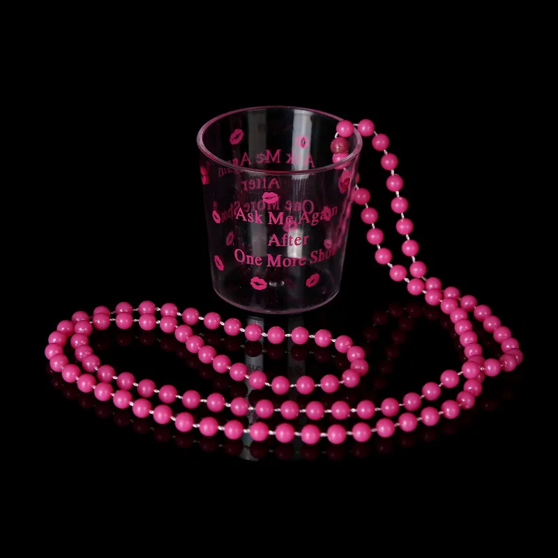 6 шт. стеклянные свистки для невесты аксессуары девичника бусы вечерние товары