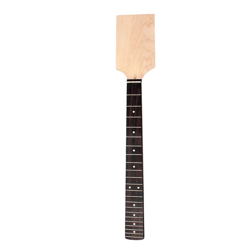 

22 Frets Dot Inlay DIY Maple Guitar Neck Paddle Headstock Electric Guitar Replacement