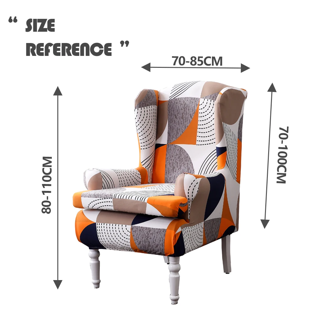 Чехол на спинку дивана эластичный чехол с крыльями тигра | Дом и сад