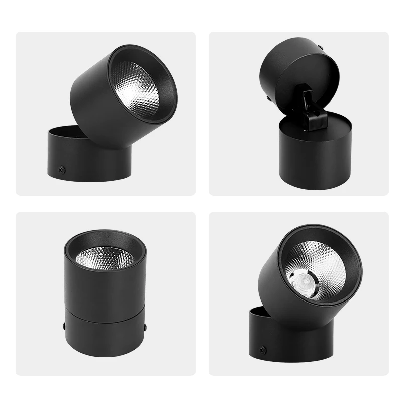 

LED Spotlights 220V Spot Lights Led Track Lights Lamp 12/20/30/40W Rail Spots Lighting Fixture for Kitchen Living Room Store