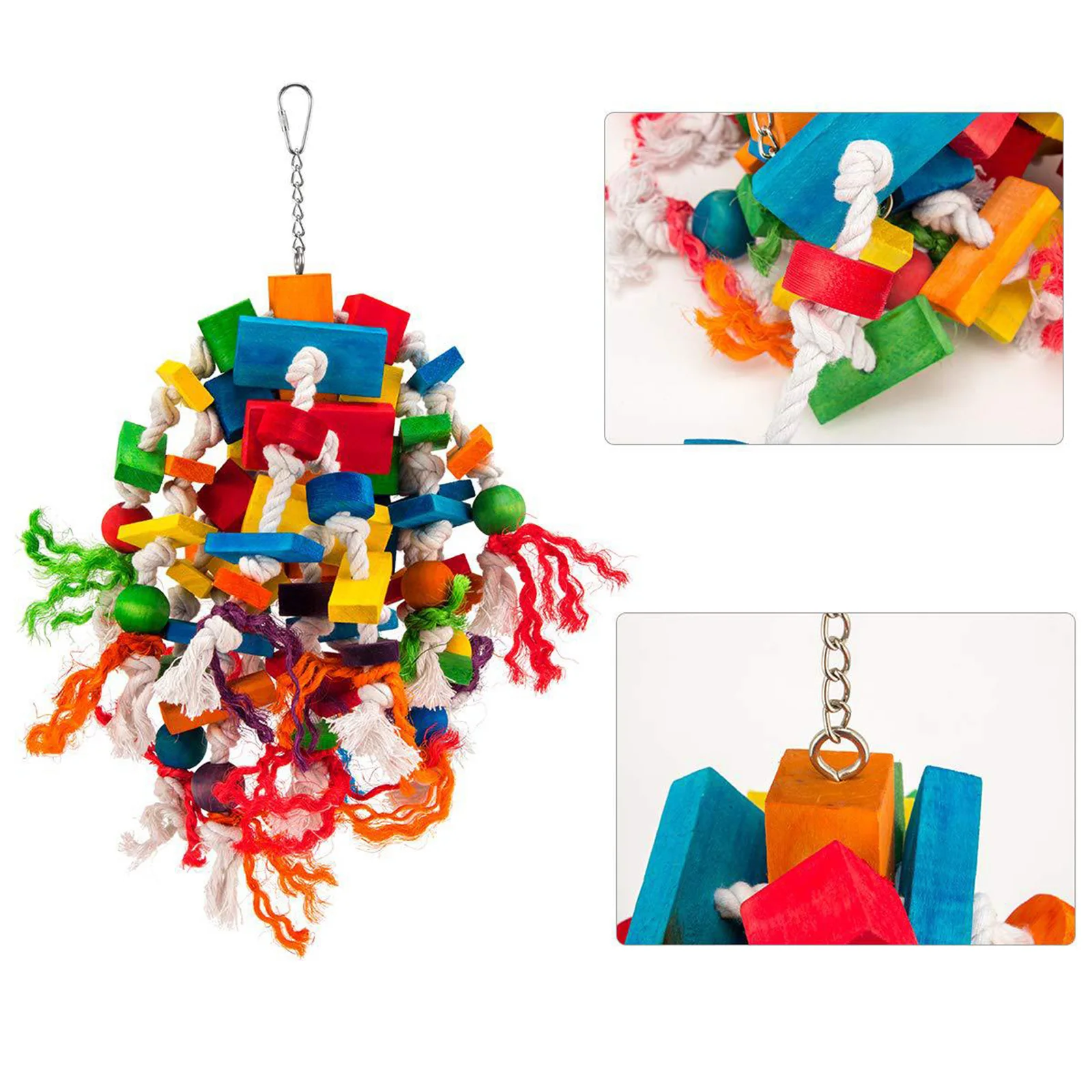 

Parrot Bird Chewing Toy Tearing Toy Budgie Cockatiel Bite Toys Pet Supplies