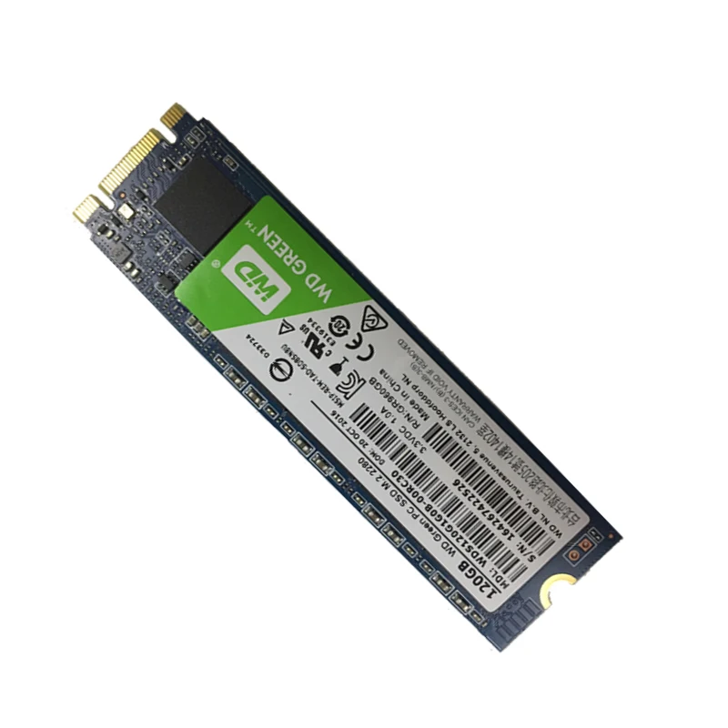 Внутренний твердотельный накопитель WD Green PC SSD 120/240 ГБ 480 M.2 2280 SATA 540|Внутренние