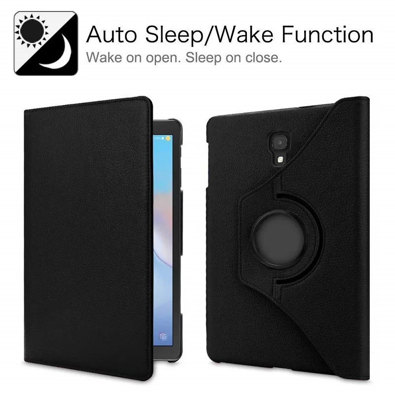 360 Rotating PU Leather Case for Samsung Galaxy Tab A A2 10.5 2018 SM-T590 SM-T595 T590 T597 T595 Cover Sand Holder Funda Capa | Компьютеры
