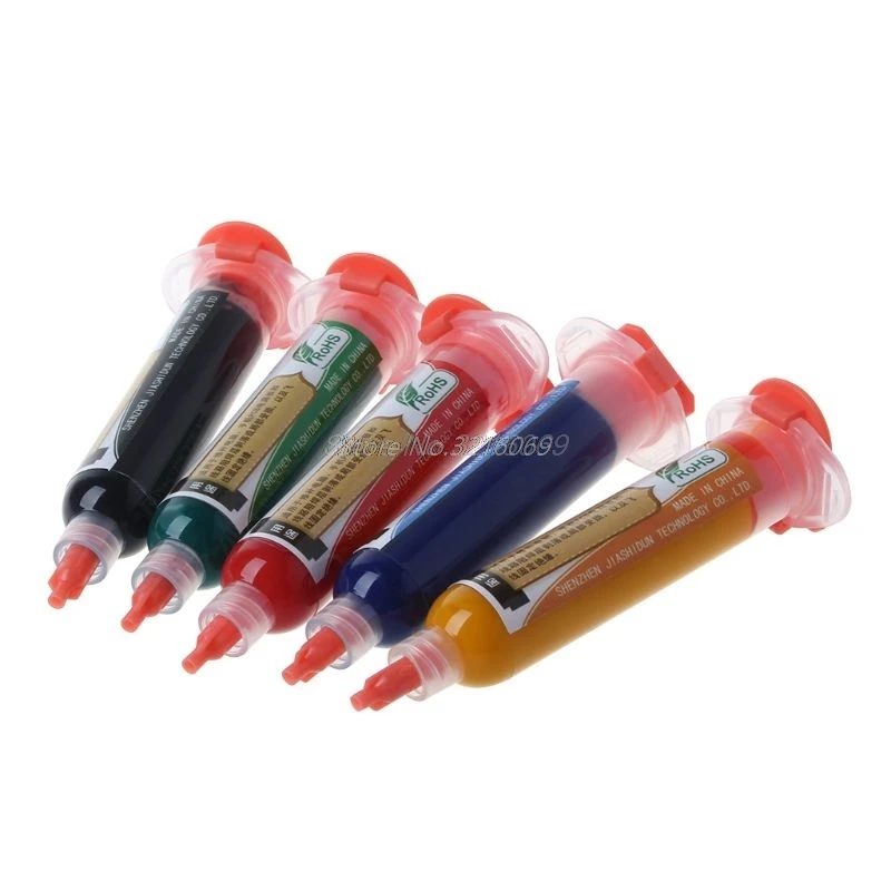 10CC УФ отверждаемая паяльная маска пастообразный флюс для печатной платы BGA