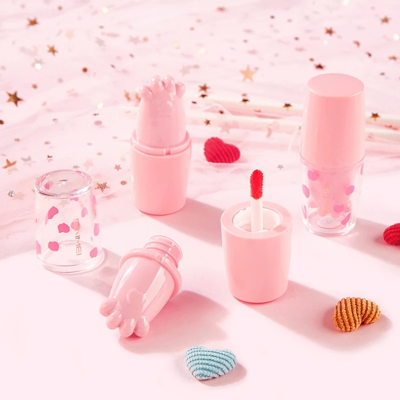 6 цветов красные губы телесный оттенок Губы Макияж увлажняющая долговечная