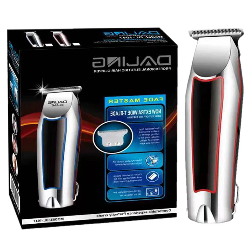 Профессиональный беспроводной мощный триммер для волос мужчин электрическая