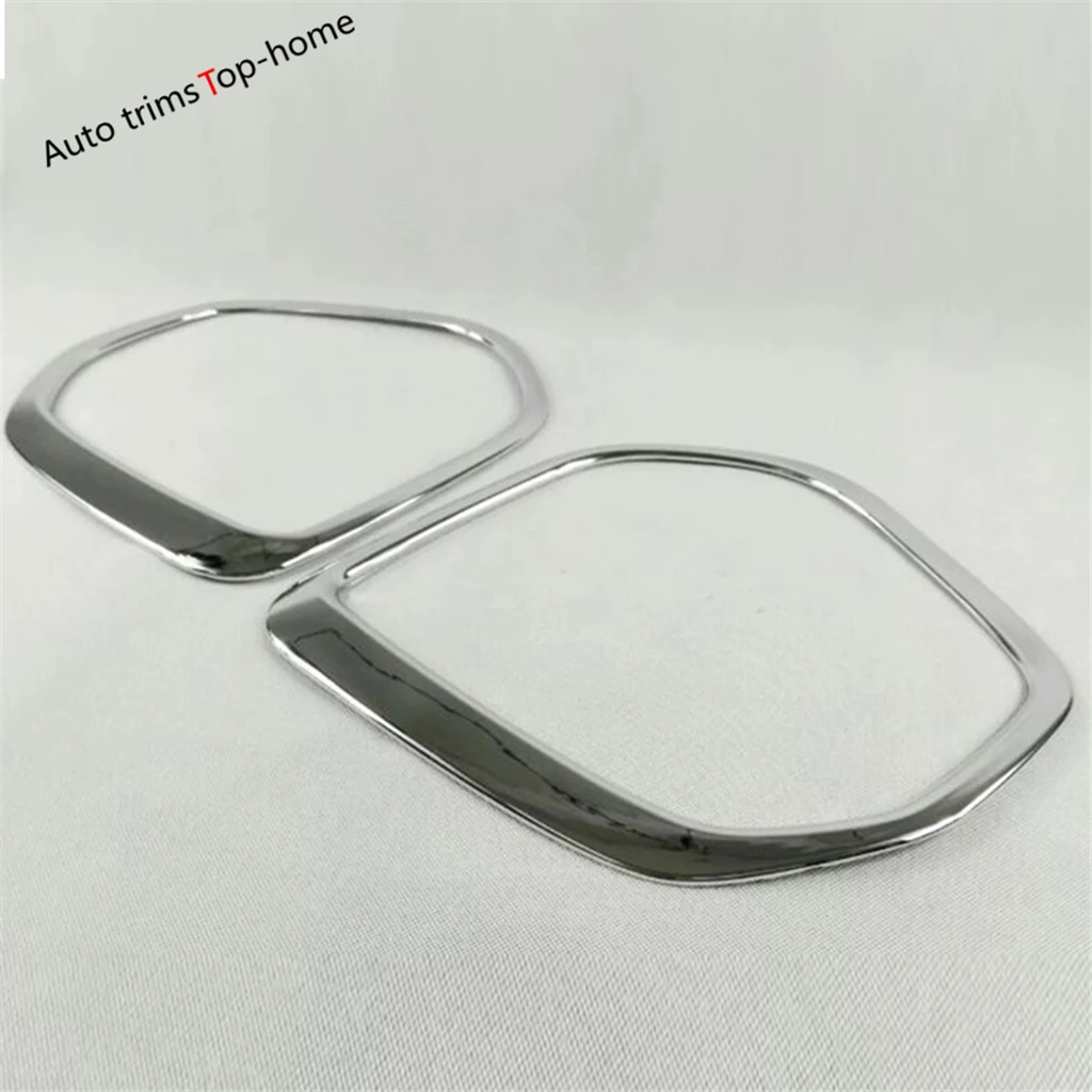 Yimaautotrims Front Foglight Fog Lights Lamp Frame Cover Trim 2 Pcs Fit For KIA Sportage 2016 2017 2018 ABS Chromium Styling | Автомобили