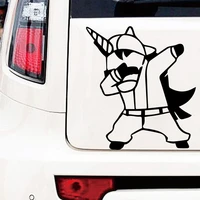 cartoon unicorn car stickers car styling car window bumper truck decal vinyl waterproof car sticker graphics