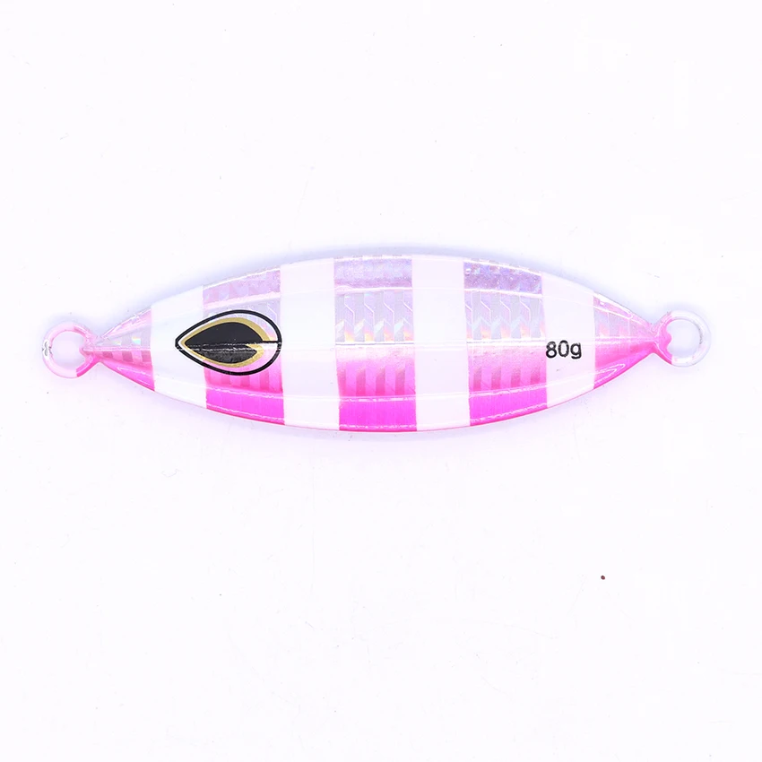 Casfun приманка для джиггинга 40 г 60 80 100 150 1 шт. светящиеся искусственные приманки