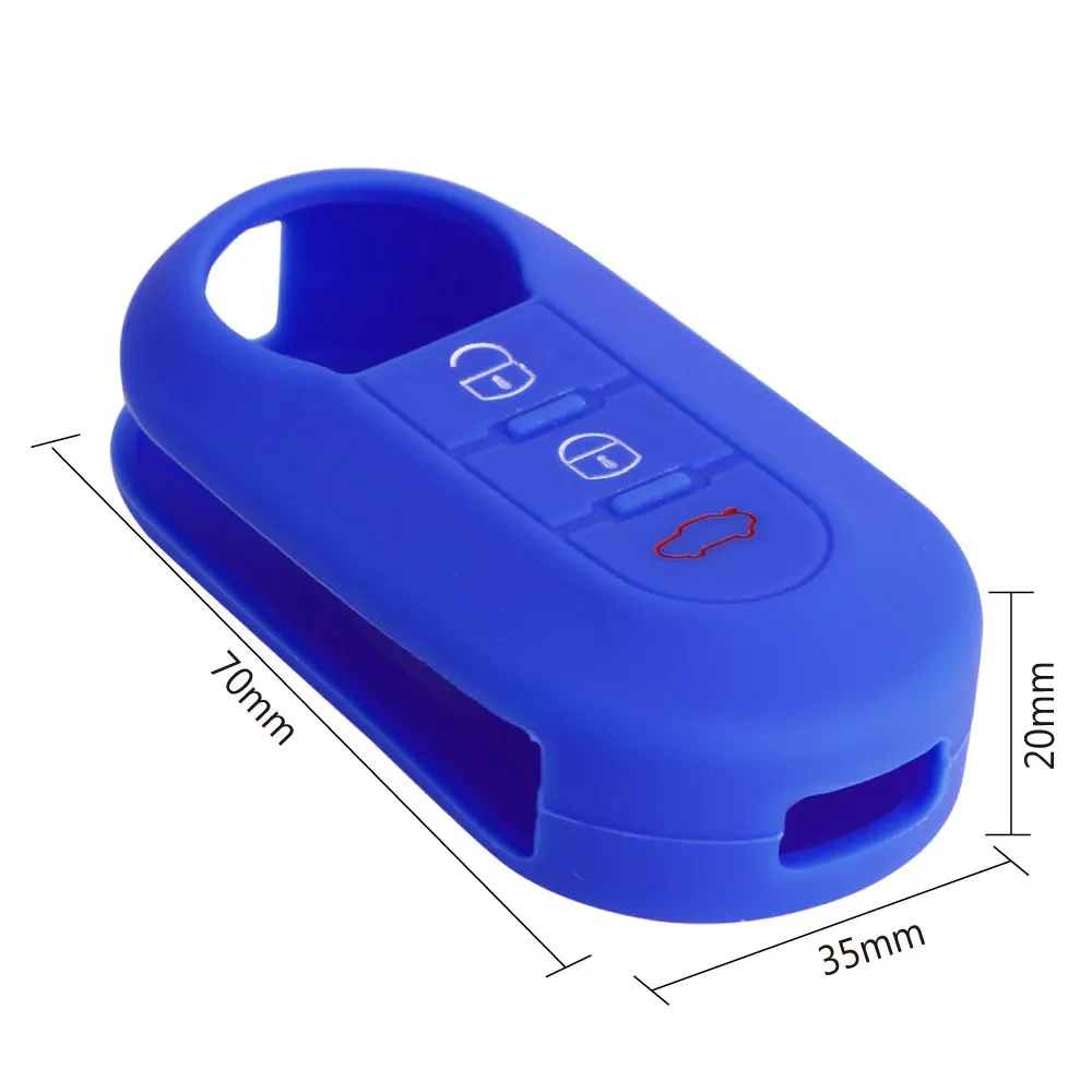 LEEPEE силиконовый защитный чехол для ключей с откидной крышкой автомобиля 3