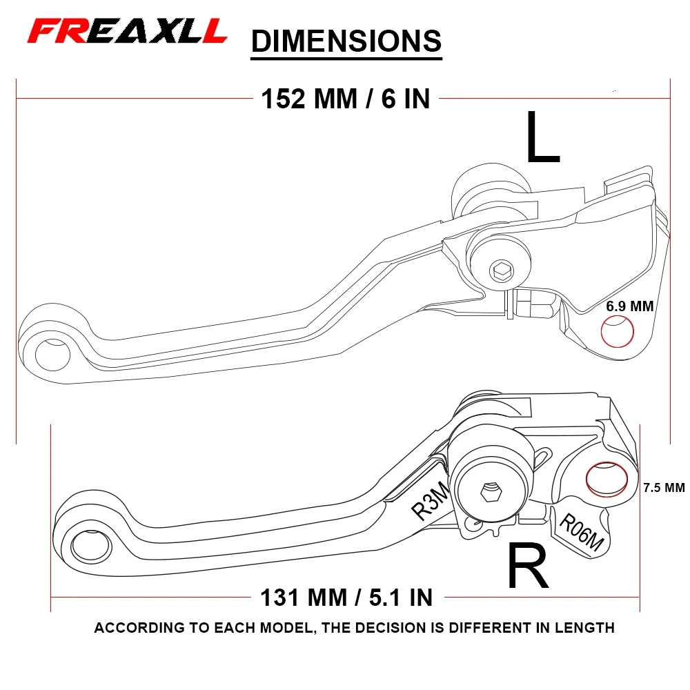 

Motocross CNC Aluminum Dirt Bike Pit bike Pivot Handle Lever Brake Clutch Levers For 530EXC 2008-2011 2009 2010
