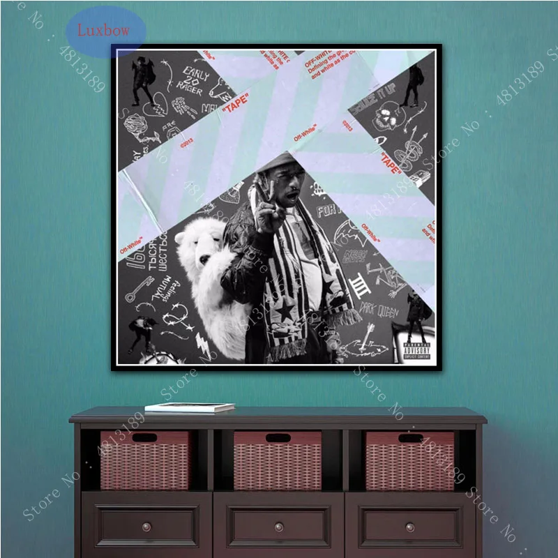 Lil Uzi Vert LUV vs The World 2 Rage художественный музыкальный альбом Звездные Плакаты