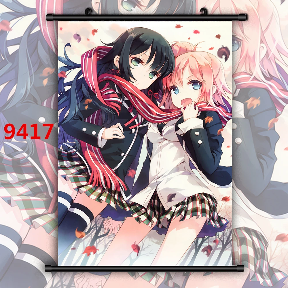 Настенный аниме-постер с рисунком орегаиру юкиносита юини манга HD | Дом и сад