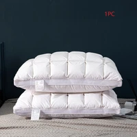 soft white goose feather pillows core french style goose down pillow core feather filled sleeping neck protection bed pillows