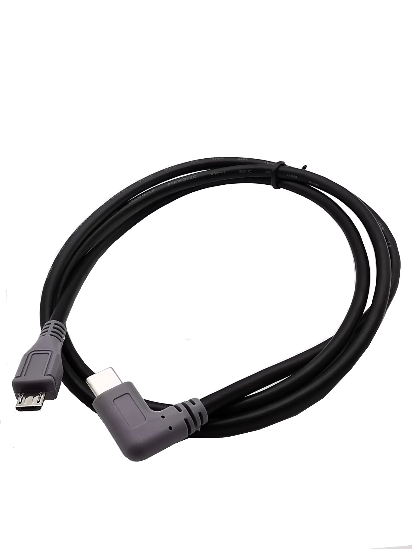 90° Mini USB to C OTG Cable Micro Cable，USB Cable，On-The-go Data Convertor Adapter | Электроника