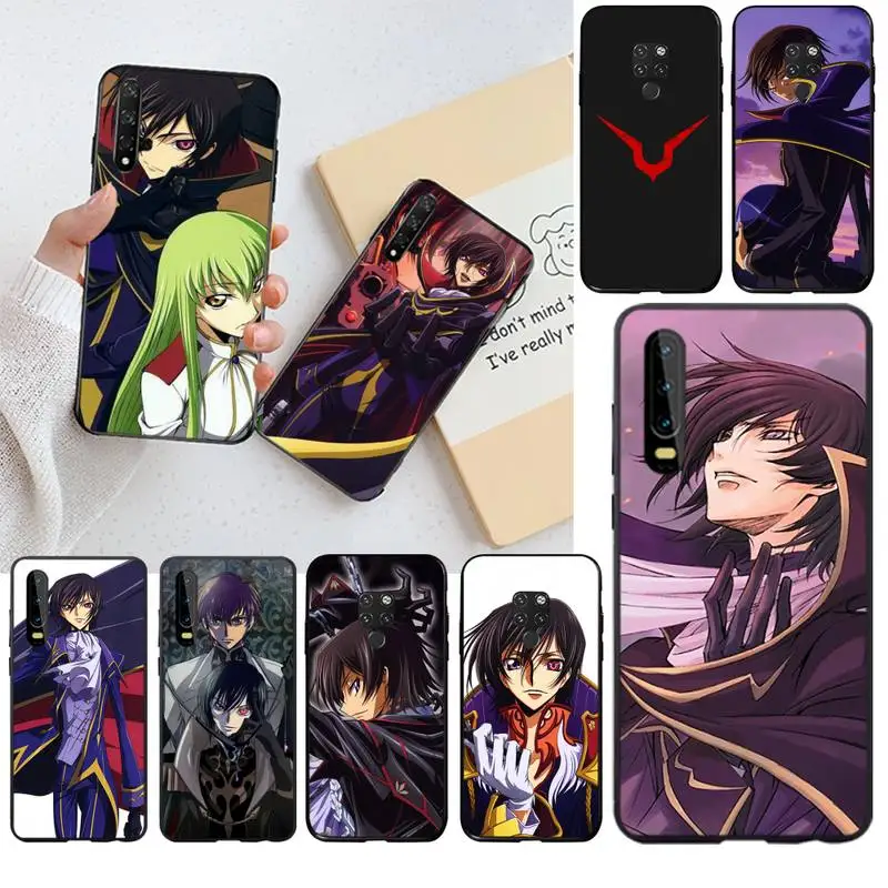 Чехол для телефона PENGHUWAN Code Geass с аниме роскошный уникальный дизайн Huawei P30 P20 lite Mate