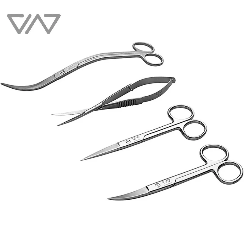 VIV Aquatic Stainless Steel Plant Scissors  Cleaning Tool ADA Quality Aquarium aquatic tools