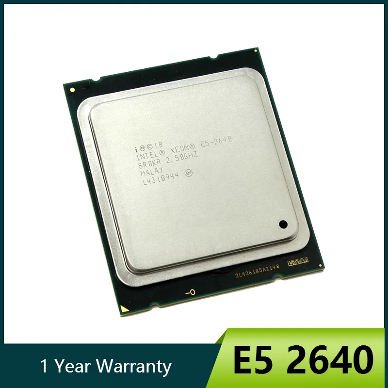 

Intel Xeon E5 2640 15M кэш 2,50 ГГц LGA 2011 шестиядерный с двенадцатью потоками
