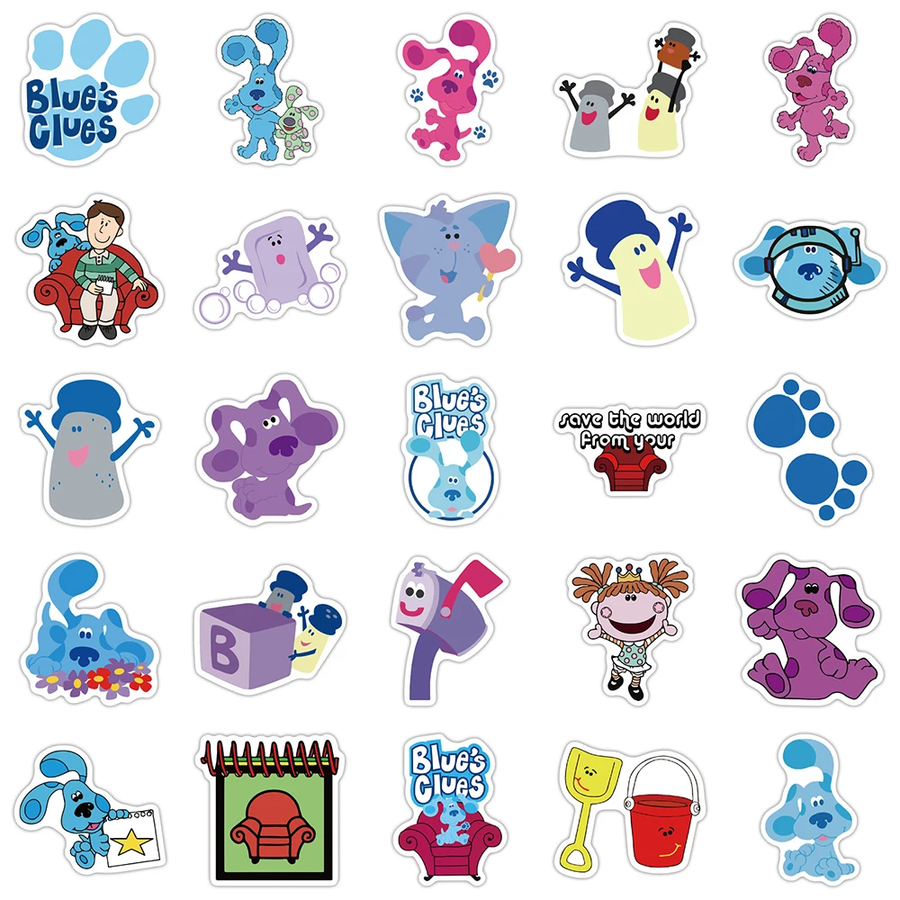 Pegatinas de animales de dibujos animados para ni&ntilde;os, calcoman&iacute;as de 10/30/50 Uds., para equipaje de guitarra, port&aacute;til, resistente al agua-3