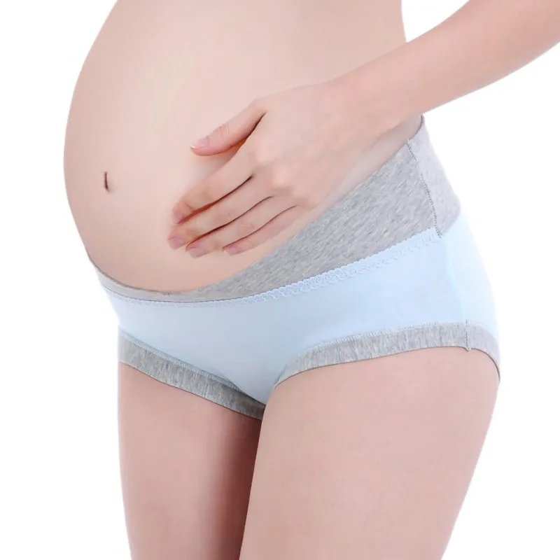 Cotton Soft Pregnant Women Underwear U-Shaped Low Waist Maternity Pregnancy Briefs Panties Clothes |
