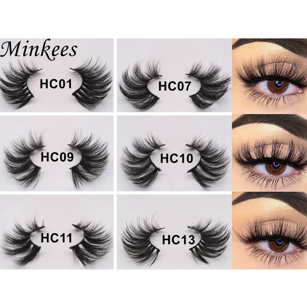 25 мм Искусственные норковые накладные ресницы оптом 5D синтетическое волокно Wispy