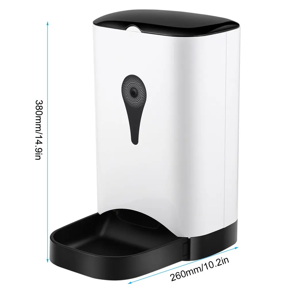 Умная автоматическая кормушка для домашних животных с беспроводной камерой