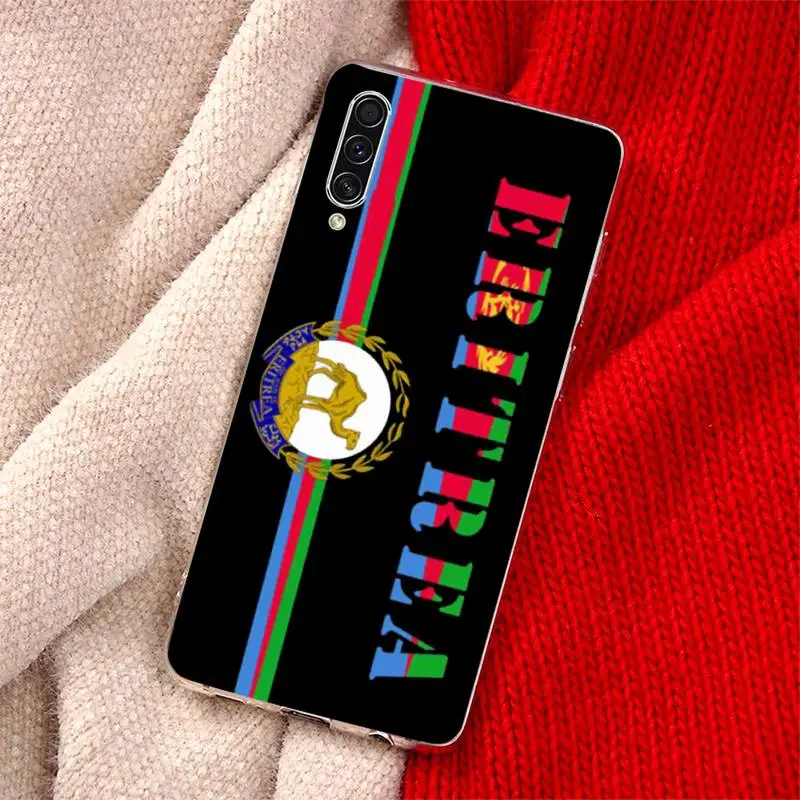 

Eritrea Flag Phone Case For Samsung Galaxy S5 S6 S7 S8 S9 S10 S10e S20 edge plus lite
