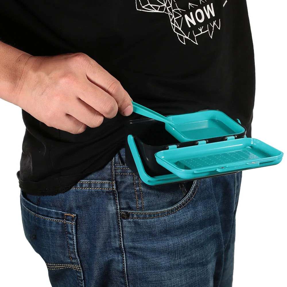 Портативная коробка для рыболовных приманок чехол живой приманки крючок