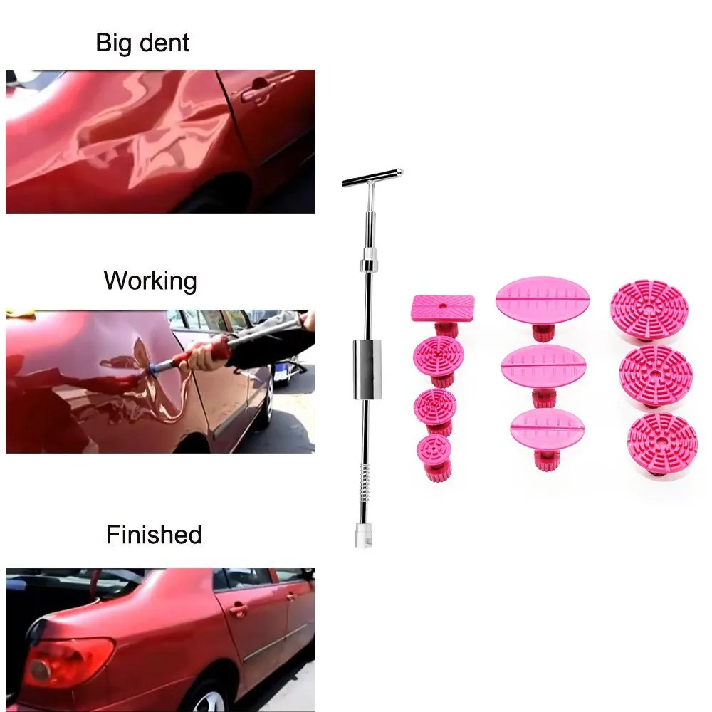 

Professional Car Repair Kit Removal Paintless Dent Repairing Tool Car Paint Repair Car Dent Removal Tool