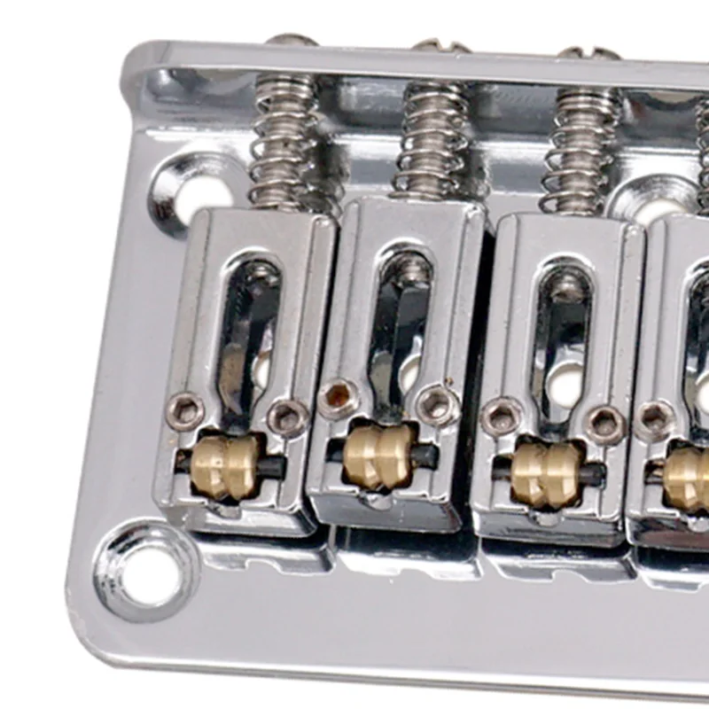 Hardtail Guitar Bridge Body Through for 6 String Electric Parts | Спорт и развлечения