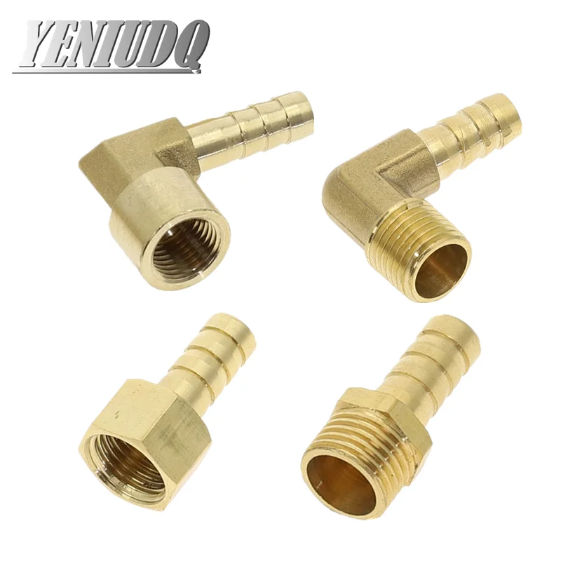 Brass Hose Fitting 4mm-19mm Barb Tail 1/8'' 1/4'' 1/2'' 3/8'' BSP Female Thread Copper Connector Joint Coupler Adapter