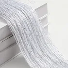 Летняя занавеска, роскошная хрустальная занавеска, яркая строка, дверная занавеска, оконная перегородка, украшение для дома 200x100 см