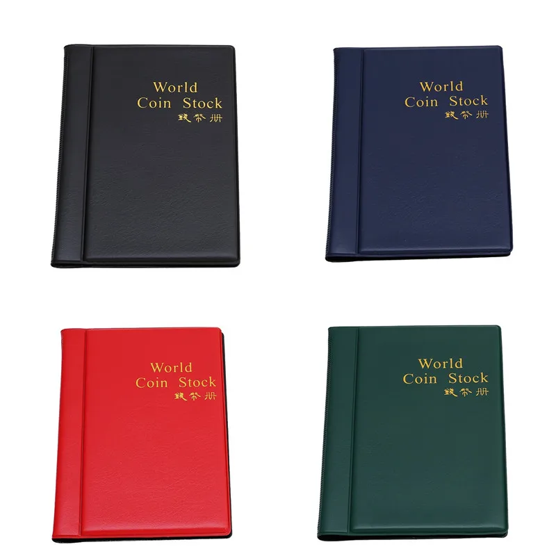 Коллекционный органайзер для денег 120 карманов коллекция монет альбом