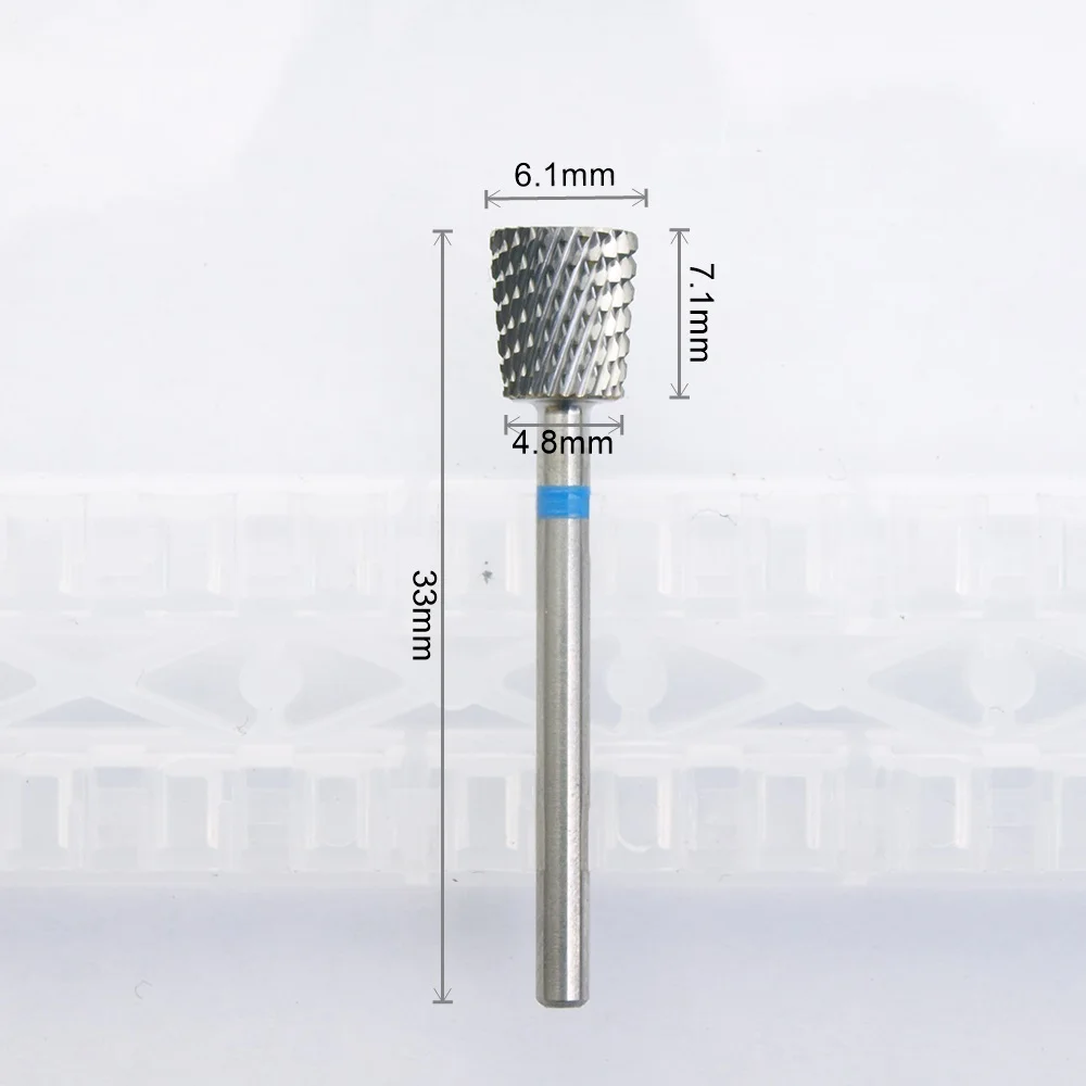 

Easy Nail New Nail Drill Bits 3/32" Tornado Carbide Bit Milling Cutters For Manicure Pedicure Nails Accessories Tools