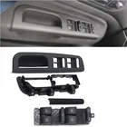 Черная дверная ручка захвата ручка внутренняя дверная панель ручки окно Главный переключатель управления панель для VW golf 4 MK4 1998-2004