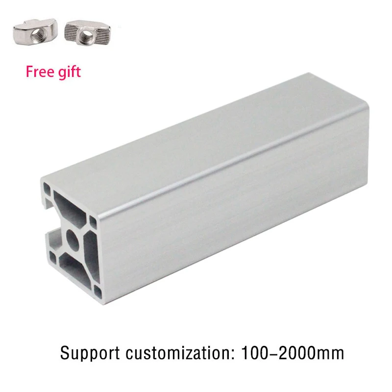 

2pcs 3030 N3 T-slot 100-1200mm Sliver Aluminum Profile Anodized Linear Guides Extrusion Frame For CNC Laser Engraving Machine