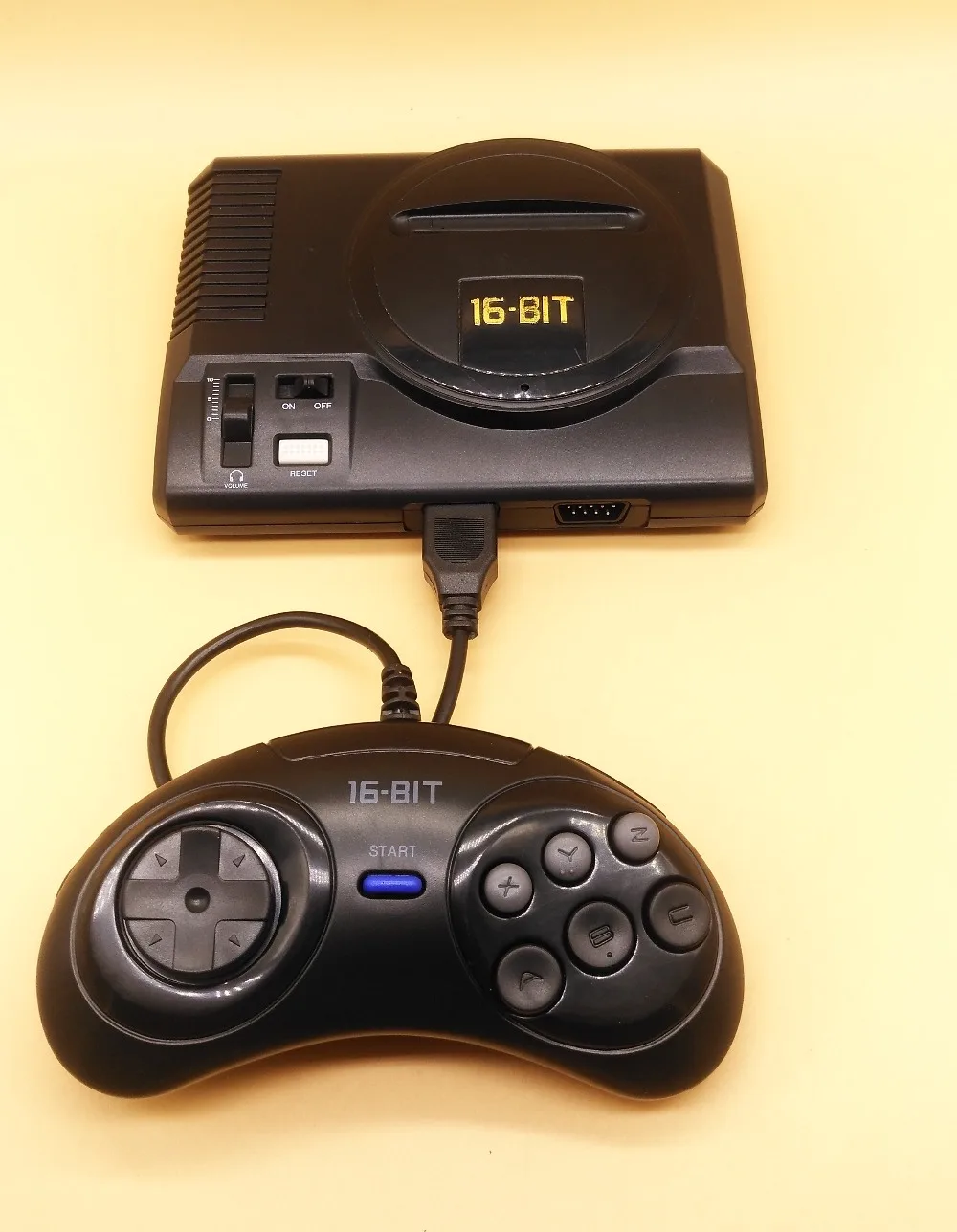Новинка Ретро Мини ТВ Видео игровая консоль для sega MegaDrive 16 бит игры с 208 различных встроенных игр два геймпада AV Out