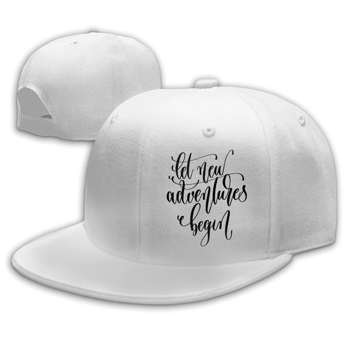 

Let New Adventure Begin man's womans Fashionable breathable Trucker Hat