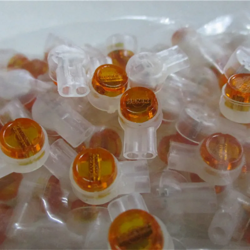 100/200pcs Practical K1 K2 K3 Connector Crimp Connection Terminals Electrical Cable Splice Wire Connectors | Обустройство дома