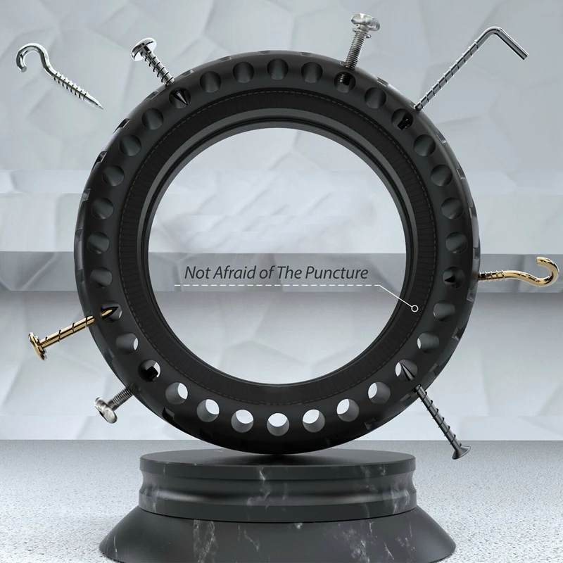 

8.5 Inch Solid Hole Tires for Xiaomi M365 Electric Scooter Non-Pneumatic Tyre Damping Rubber Explosion-Proof Tyres Wheel