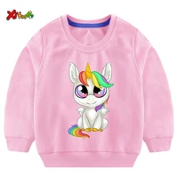 kids sweatshirts unicorn hoodie toddler girl winter clothes cartoon children 2019 autumn pullover tops for newborn baby girls 2t