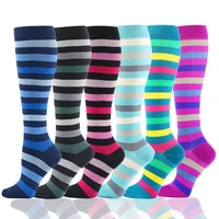 nurse socks compression outdoor compression sock 6 pairs per set calcetines compresivos chaussette de compression