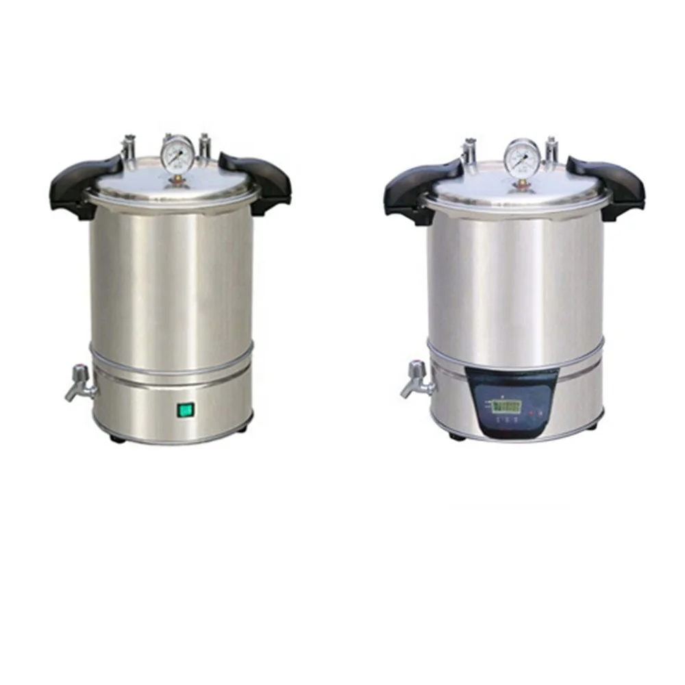 

DSX-280A DSX-280B Portable Pressure Steam Sterilizer Autoclave Machine Basic Configuration Automatic Control 18L