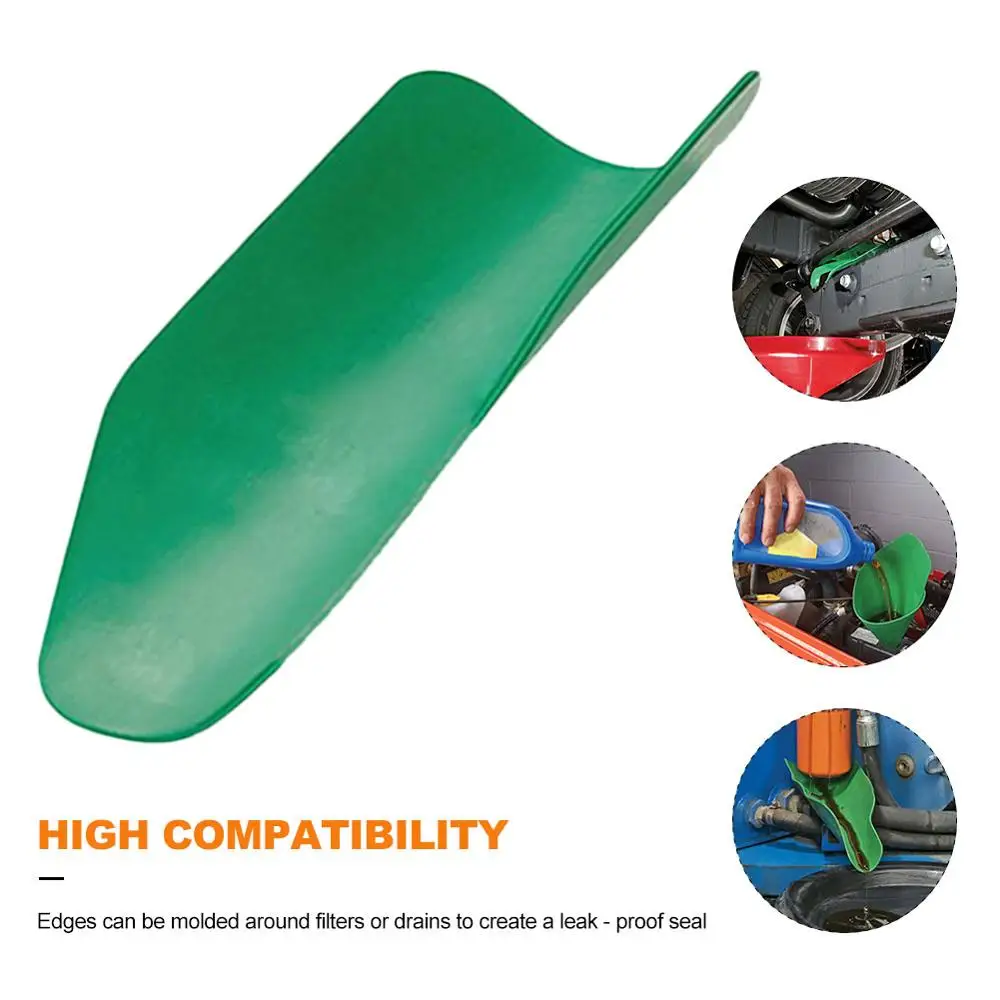 Автомобильная пластиковая маслонаправляющая пластина Воронка гибкий дренажный