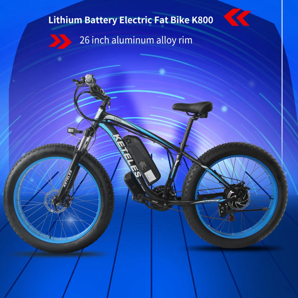 Складной электровелосипед Shimano 21 дюйм 48 В 1000 Вт 18 Ач | Спорт и развлечения