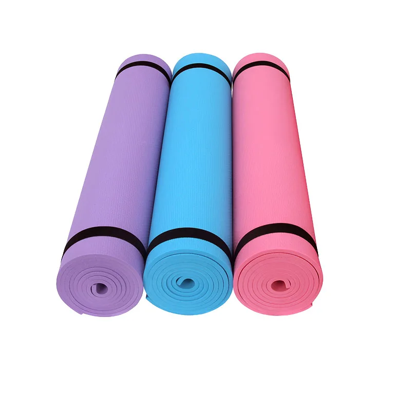 

173*61cm EVA Yoga Mat Tasteless fitness mats 6MM Thick Non-slip Fitness Pad Sports pads For Yoga Exercise Pilates Gym Exercise