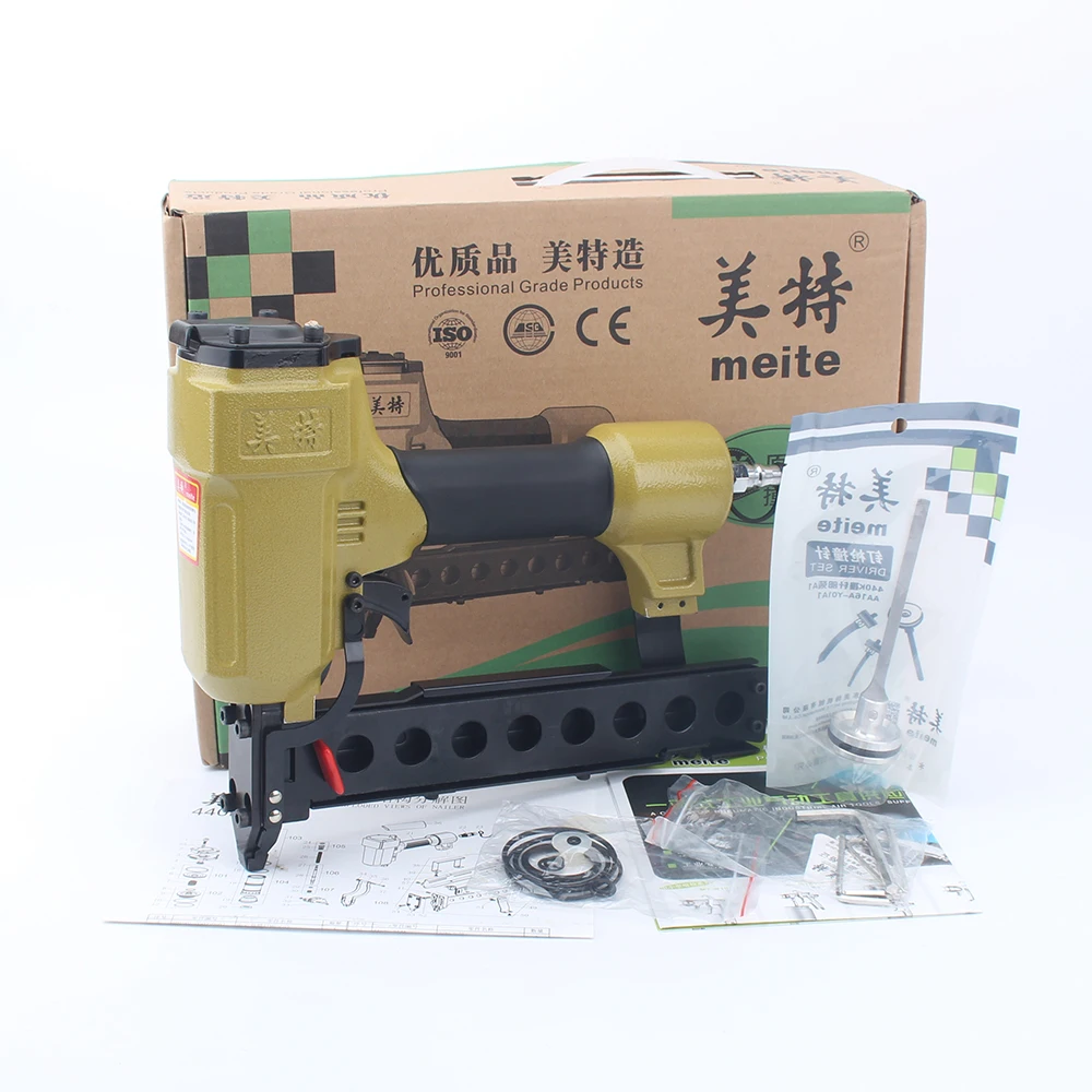 Meite 440KB 1/4 "корона 5 8 мм средний провод степлер пневматический дивана и мебели
