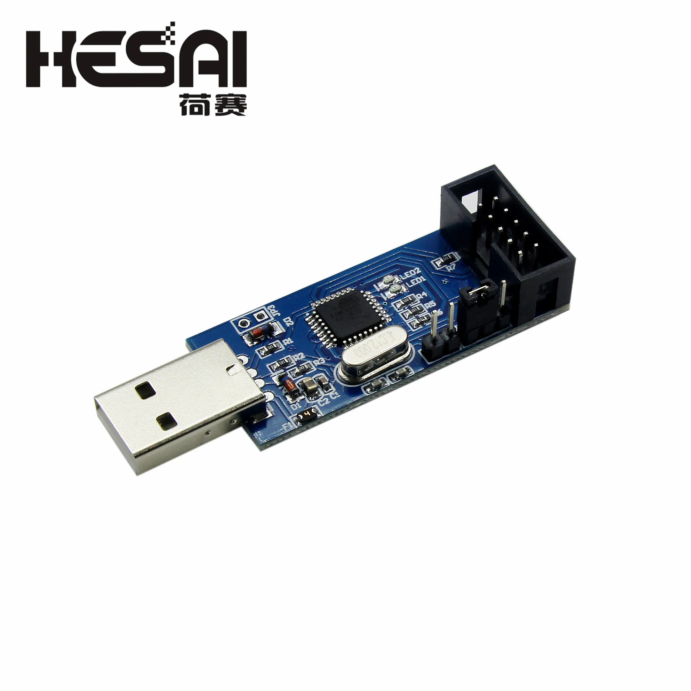 USBASP USBISP AVR программатор USB ISP ASP ATMEGA8 ATMEGA128 Поддержка Win7 64K|Интегральные схемы| |